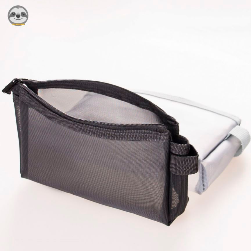 Phong cách Nhật Bản Muji Style / Hộp đựng bút chì đơn giản / Hộp đựng bút chì gạc màu trơn / Túi lưới / Hộp văn phòng phẩm / Túi lưu trữ hồ sơ / Hộp đựng bút chì Nylon