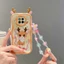 Ốp lưng Redmi Note 9 Pro 5G Vỏ Xiaomi Mi 10T Lite 5G Vỏ điện thoại silicon mềm viền kem dễ thương có mắt lập thể EDNY