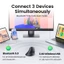 & UGREEN Chuột Dọc Ergonomic 4000DPI Chuột Nhấp Im Lặng Không Dây Cho Laptop PC Windows Mac OS Android Chuột Chống Trơn Trượt
