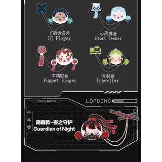 [Chính Hãng] POP MART SKULLPANDA Night City Đồ Chơi Bất Ngờ Huy Hiệu Cài Áo Thời Trang Thích Hợp Làm Quà Tặng POP MART Merchandise