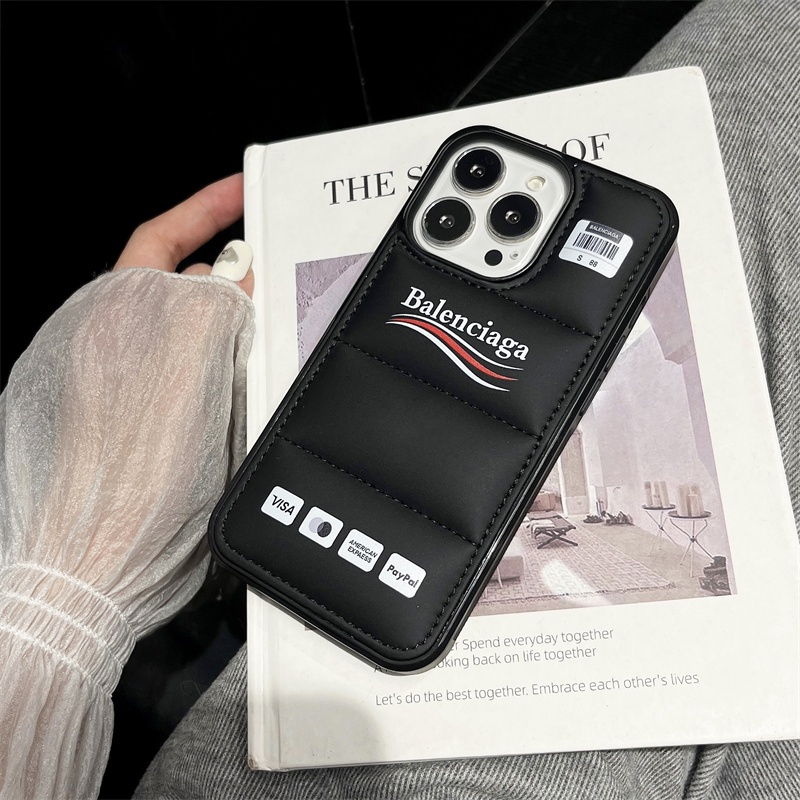 Ốp Điện Thoại tpu + Vải In Chữ Tiếng Anh Cho iphone 15 14 13 12 pro max 12 pro 12 11 pro max 11