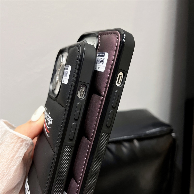 Ốp Điện Thoại tpu + Vải In Chữ Tiếng Anh Cho iphone 15 14 13 12 pro max 12 pro 12 11 pro max 11