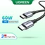 Dây cáp sạc Ugreen USB Type C thích hợp cho Samsung Xiaomi Air Macbook iPad Pro 12.9 2020/ 2018/ 2017
