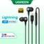 Ugreen Tai Nghe Nhét Tai Jack 3.5mm Cách Âm Có Micro Cho android / mp3 / mp4 / iphone 14 pro max 13 12