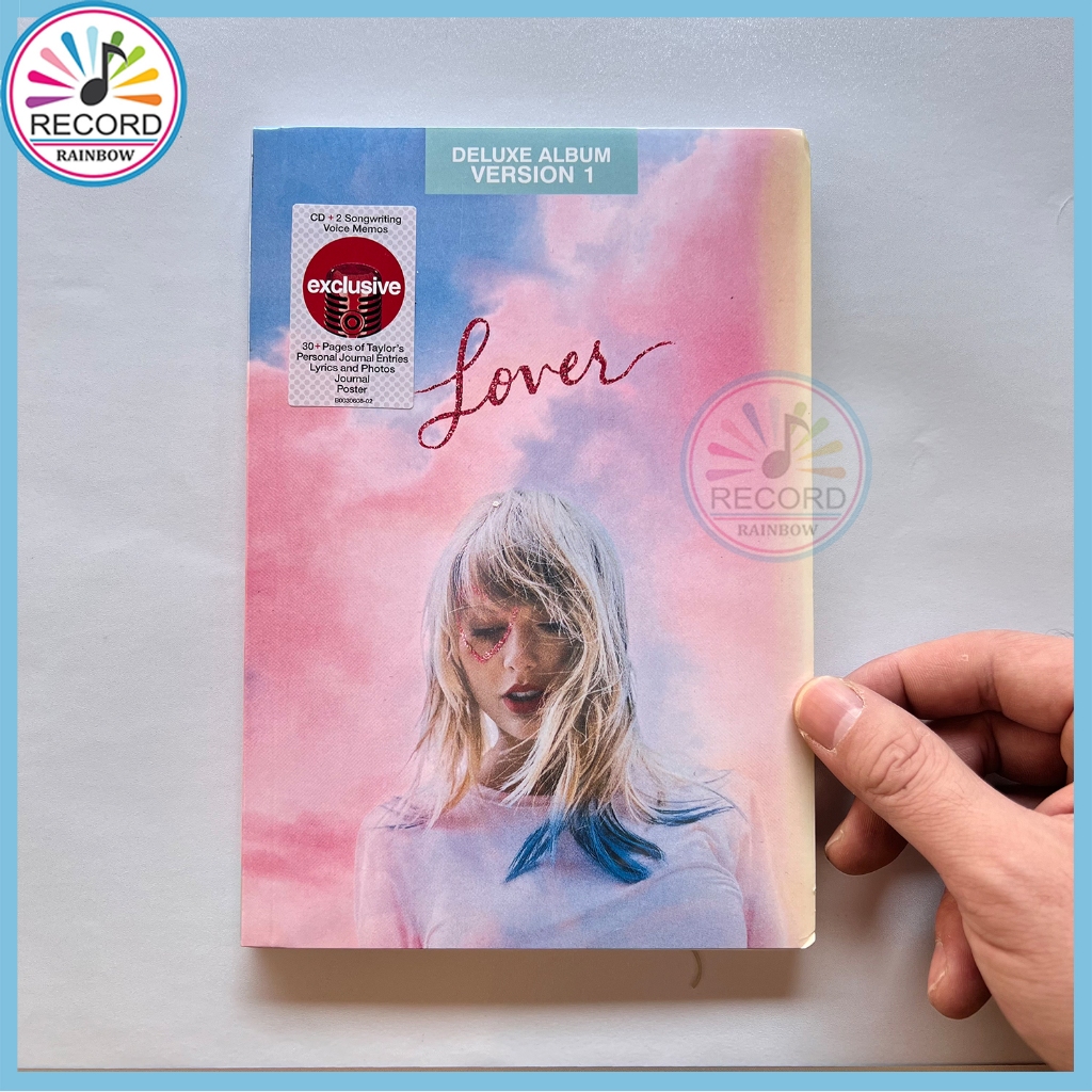 Taylor Swift Lover Deluxe Record Album Version 1-4 Paper Box