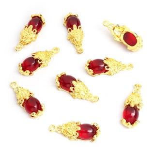 Bộ 10 Mặt Vòng cổ Hợp Kim Hình Quái Vật Thần Bí Trung Quốc Đá Ngọc Bích Giả Khóa An Toàn Tự Làm Trang Sức Vòng Tay / Vòng cổ diy Mang Lại May Mắn Cho Người May Mắn