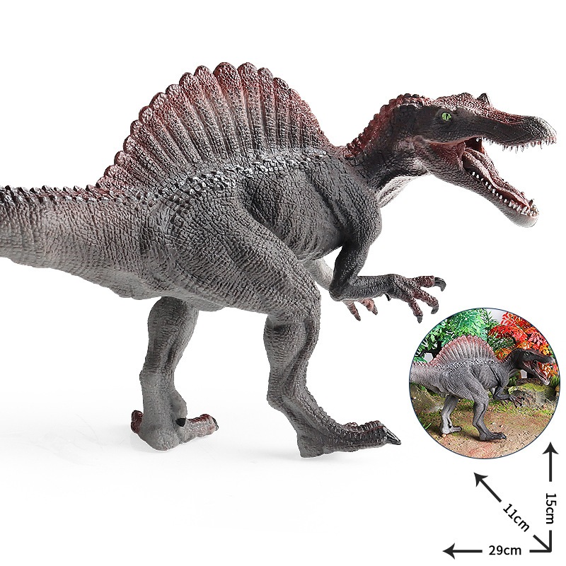 Nhận thức Kỷ Jura Mô phỏng Ai Cập Spinosaurus Mô hình Ma-rốc Spinosaurus Đồ chơi Khủng long Động vật Spinosaurus Cao Vật trang trí