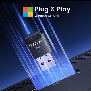 Ugreen usb Nhận Tín Hiệu bluetooth 5.4 Cho pc windows 11 10 8.1 7