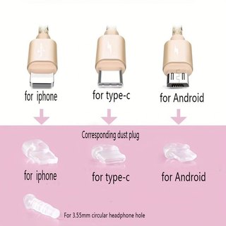 Mobile Nút Bịt Chống Bụi Cho Lỗ Cắm Điện Thoại Hình Dấu Chân Mèo Dễ Thương