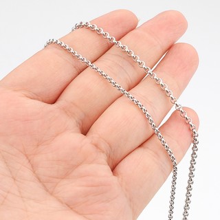 Dây Xích Tròn Bằng Thép Không Gỉ Dùng Làm Trang Sức Thủ Công