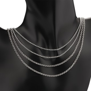 Dây Xích Tròn Bằng Thép Không Gỉ Dùng Làm Trang Sức Thủ Công