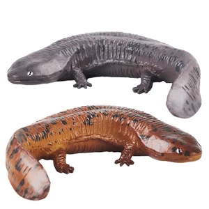 Mô phỏng lưỡng cư mô hình rắn tĩnh búp bê cá Cryptobranchodea khổng lồ salamander trẻ em nhận thức đồ chơi cát bàn trang trí