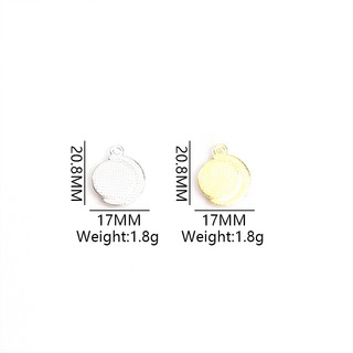 Bộ 10 Mặt Vòng cổ Hình Mắt Quỷ Đính Đá Nhiều Màu Dùng Làm Trang Sức / Điện Thoại / Vòng Tay diy
