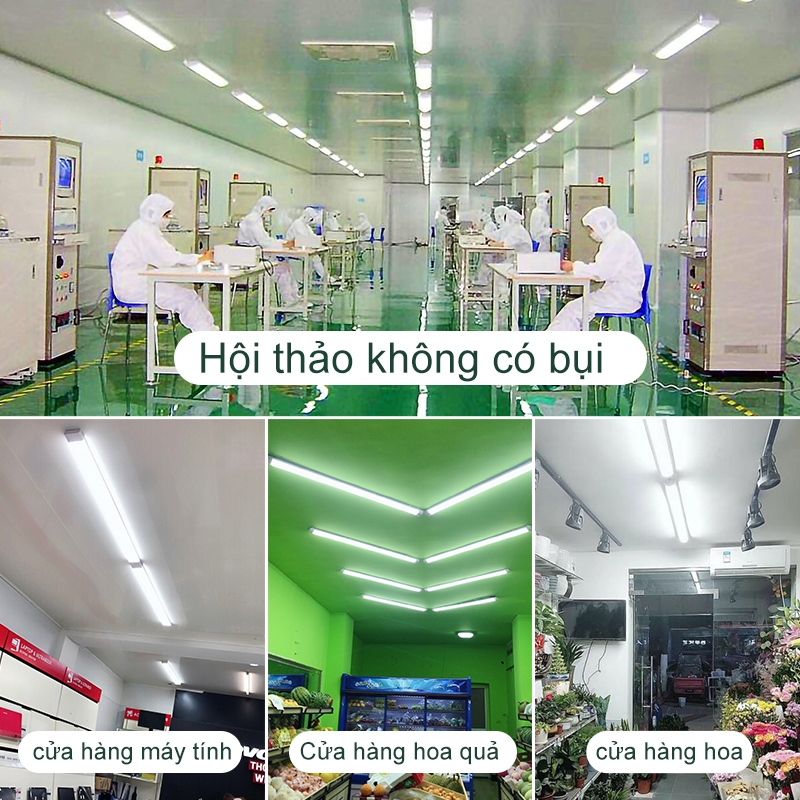 đèn LED bán nguyệt T5 30/50/60CM, đèn tủ bếp, đèn phòng ngủ, trang trí, cầu thang, hành lang