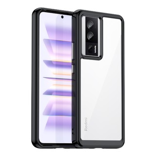 Ốp điện thoại Cho Xiaomi POCO F5 Pro, Túi Khí Chống Sốc Camera Bảo Vệ Toàn Diện Mặt Sau Acrylic & TPU Trong Suốt Cho Xiaomi POCO F4 X5 X6 X4 M6 M4 M3 Pro M5 X4 GT Trường Hợp