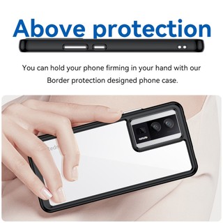 Ốp điện thoại Cho Xiaomi POCO F5 Pro, Túi Khí Chống Sốc Camera Bảo Vệ Toàn Diện Mặt Sau Acrylic & TPU Trong Suốt Cho Xiaomi POCO F4 X5 X6 X4 M6 M4 M3 Pro M5 X4 GT Trường Hợp