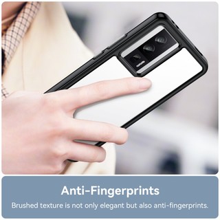 Ốp điện thoại Cho Xiaomi POCO F5 Pro, Túi Khí Chống Sốc Camera Bảo Vệ Toàn Diện Mặt Sau Acrylic & TPU Trong Suốt Cho Xiaomi POCO F4 X5 X6 X4 M6 M4 M3 Pro M5 X4 GT Trường Hợp