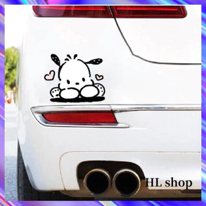 Hl Sticker Dán Trang Trí Xe Hơi Hình Chú Chó Hoạt Hình Dễ Thương Chống Nước
