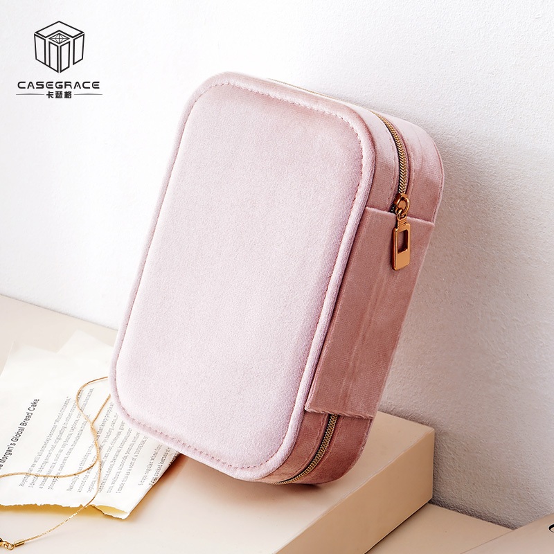 Casegrace Hộp Đựng Trang Sức Bằng Nhung Sang Trọng