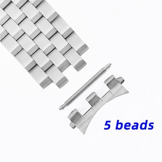 Set 2 Đầu Nối Bằng Thép Không Gỉ 20mm 22mm Cho Đồng Hồ Seiko SKX009 SKX007 Jubilee Dây đeo bằng thép không gỉ