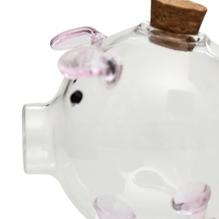 Tượng Lợn Thủy Tinh Mini Thủy Tinh Hình Động Vật Heo Đất