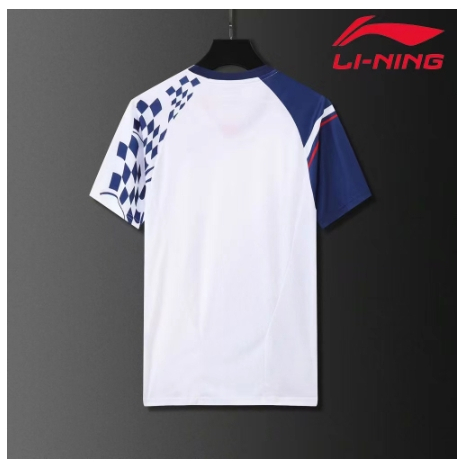 Mùa Hè Mới Li Ning Áo Cầu Lông Nam Nữ Thể Thao Tay Ngắn Thể Thao Ngoài Trời Giải Trí Top Nhóm Mua Đồng Nhất