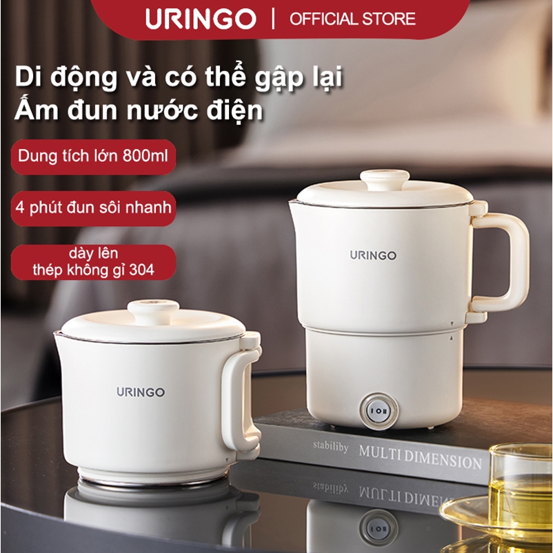 Ấm Điện Đun Nước Siêu Tốc mini Có Thể Gấp Gọn Mang Đi Du Lịch (800ml ...