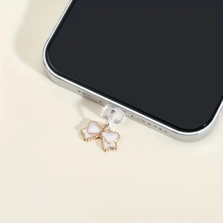 1pc điện thoại di động bụi cắm Bowknot điện thoại di động lỗ bụi cắm