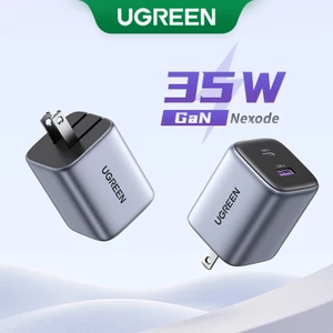 Ugreen GaN 35W Sạc USB PD3.0 QC3.0 Sạc Nhanh Cho for iPhone 15 14 13 Pro Samsung Xiaomi iPad Pro USB C Sạc Nhanh