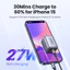 Ugreen GaN 35W Sạc USB PD3.0 QC3.0 Sạc Nhanh Cho for iPhone 15 14 13 Pro Samsung Xiaomi iPad Pro USB C Sạc Nhanh