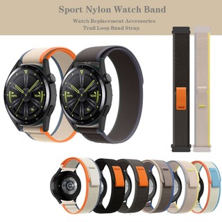 Dây đeo Nylon đường mòn cho Huawei Watch GT6 GT5 GT4 46mm GT3 SE Pro GT2 42mm 46mm GT 2 2e 3 4 5 6 / Honor MagicWatch 2 GS3