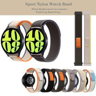Dây đeo Nylon đường mòn 20mm cho Samsung Galaxy Watch 7 6 5 FE 40mm 44mm Watch5 Pro / Watch4 Classic 42mm 46mm