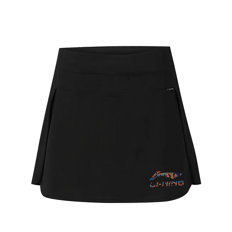 Li ning Chân Váy Thể Thao Ngắn Giả Hai Lớp Bóng tennis / Cầu Lông Khô Nhanh Sáng Bóng Mới 2023