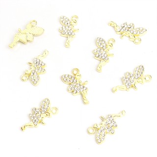 Set 15 Mặt Vòng cổ Hình Bướm Đính Đá Thời Trang Cho Nữ