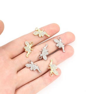 Set 15 Mặt Vòng cổ Hình Bướm Đính Đá Thời Trang Cho Nữ