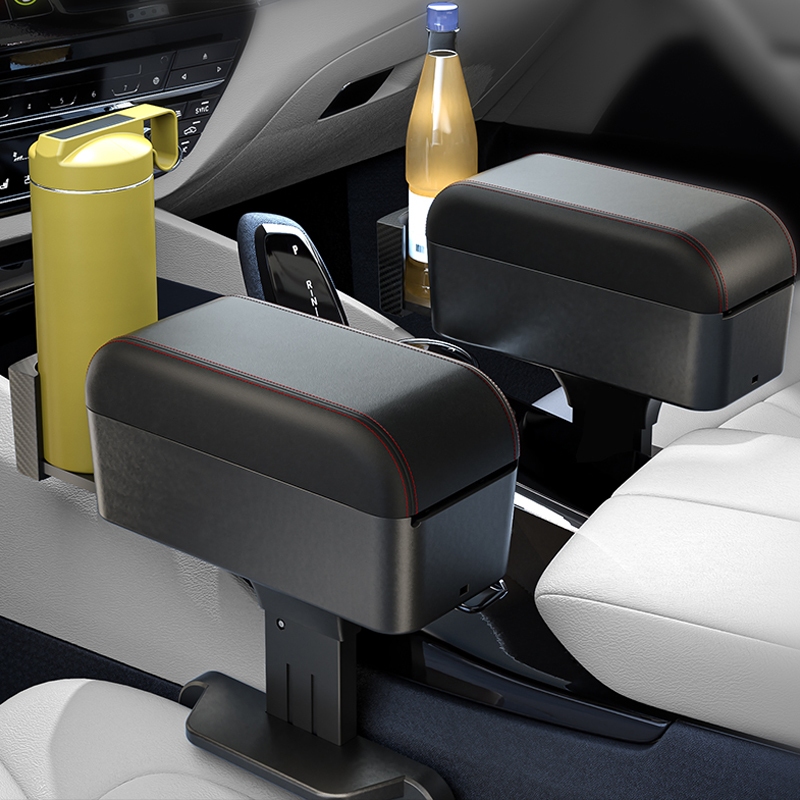 hộp đựng đồ ô tô SEAMETAL car Hộp Đựng Đồ Đa Năng Gắn Chỗ Đặt Tay Xe Hơi