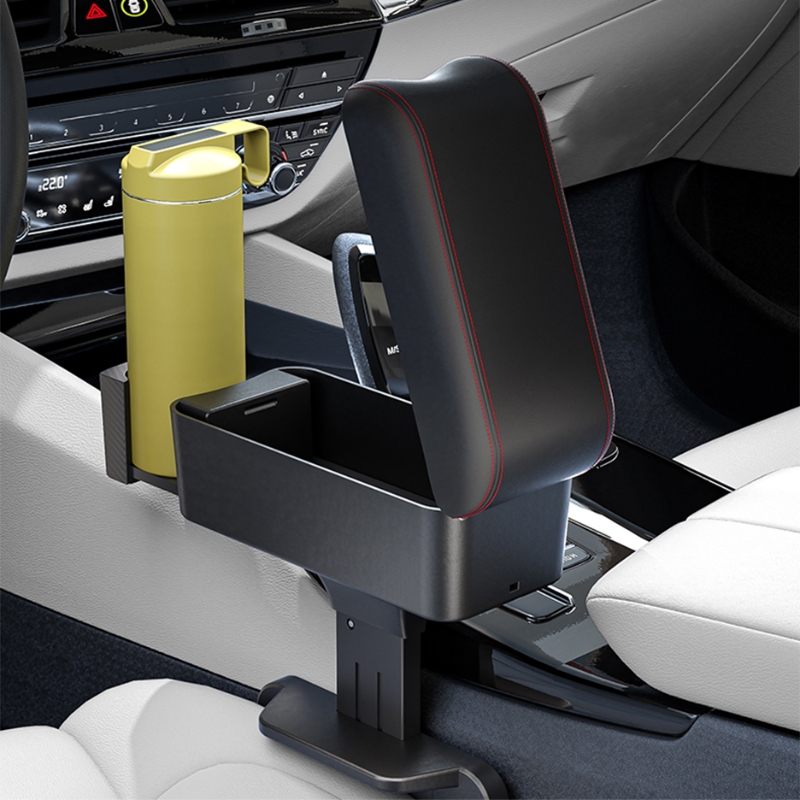 hộp đựng đồ ô tô SEAMETAL car Hộp Đựng Đồ Đa Năng Gắn Chỗ Đặt Tay Xe Hơi