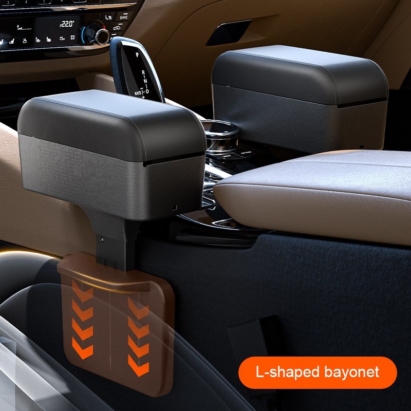 hộp đựng đồ ô tô SEAMETAL car Hộp Đựng Đồ Đa Năng Gắn Chỗ Đặt Tay Xe Hơi