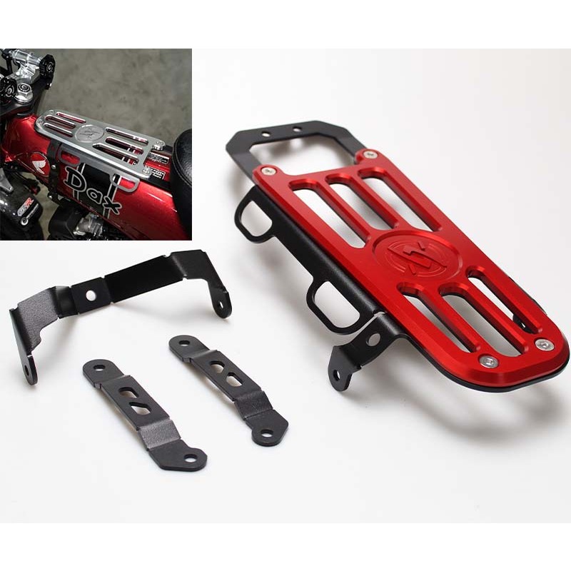 2023 Thích Hợp Cho Xe HONDA DAX125 ST125 Dachshund CNC3D Dập Nổi Giữa Nhỏ Kệ Giữa Thuyền Phù Hợp Với Giá Kệ Trung Tâm Kệ Phụ Kiện