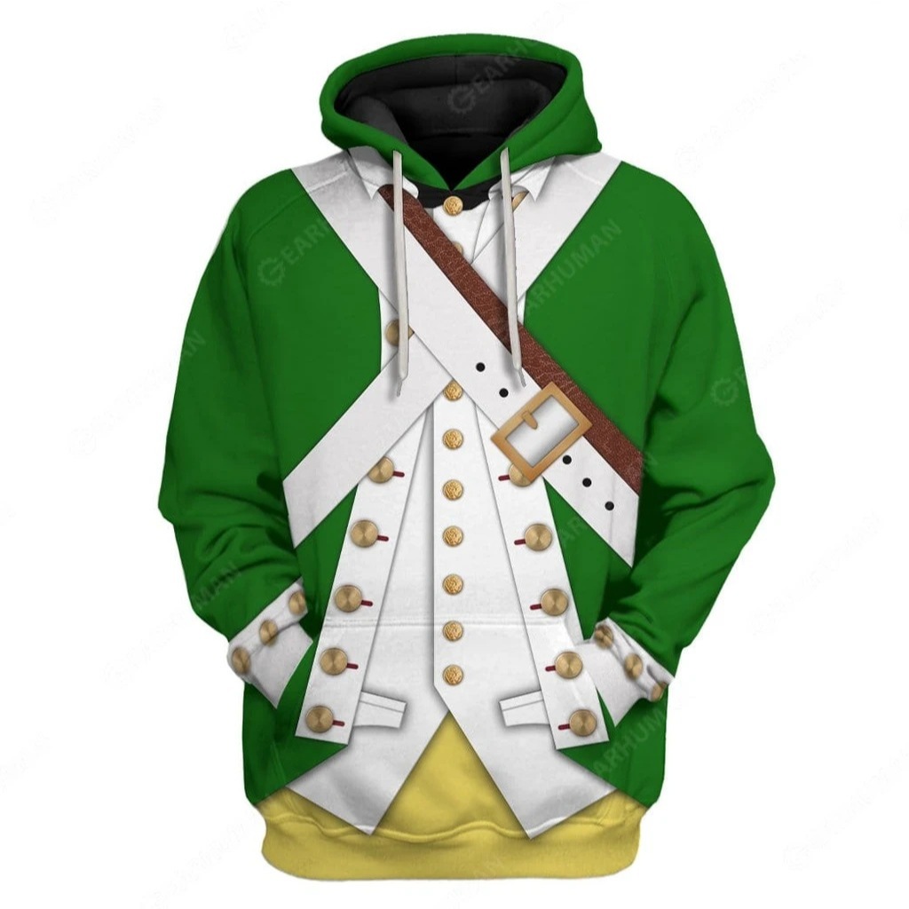 Áo Khoác hoodie In Họa Tiết Đồng Phục Lịch Sử 3d Thời Trang Cho Nam Và Nữ