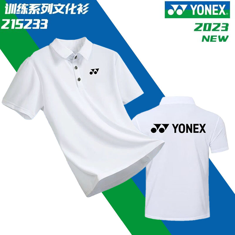Yonex Áo Thun Thể Thao Tay Ngắn Dáng Ôm Nhanh Khô Thời Trang Cho Nam Và Nữ