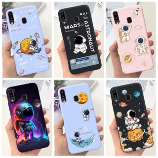 Mềm Ốp Điện Thoại silicone Chống Sốc In Hình Phi Hành Gia Cho samsung galaxy a30 a20 a20s a20e sm-a202f a205f a207f