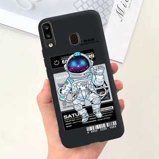 Mềm Ốp Điện Thoại silicone Chống Sốc In Hình Phi Hành Gia Cho samsung galaxy a30 a20 a20s a20e sm-a202f a205f a207f