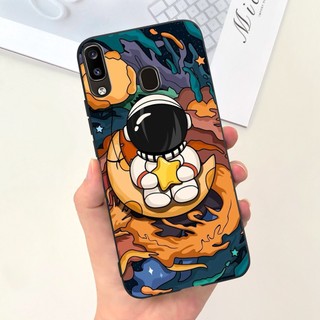 Mềm Ốp Điện Thoại silicone Chống Sốc In Hình Phi Hành Gia Cho samsung galaxy a30 a20 a20s a20e sm-a202f a205f a207f