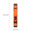 Dây Đeo Vải Dù canvas 22mm 26mm Cho garmin forerunner 935 945 955 965 fenix 7 7x 6 6x 5 5x