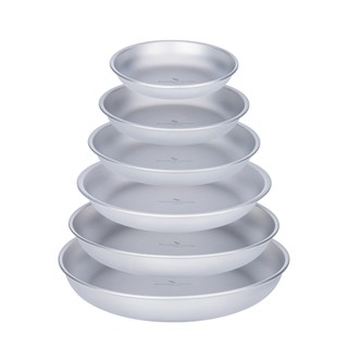 Đĩa Đựng Thức Ăn Bằng Titan Di Động Tiện Dụng Mang Theo Du Lịch / Cắm Trại