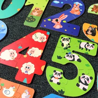 Bộ Đồ Chơi Ghép Hình Động Vật / Chữ Cái / Số Giáo Dục Sớm Cho Bé 2-3 Tuổi