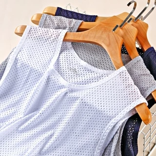 Áo thun ba lỗ nam，tanktop chuẩn gym mặc nhà dạo phố áo tanktop nam trơn thun thoáng mát