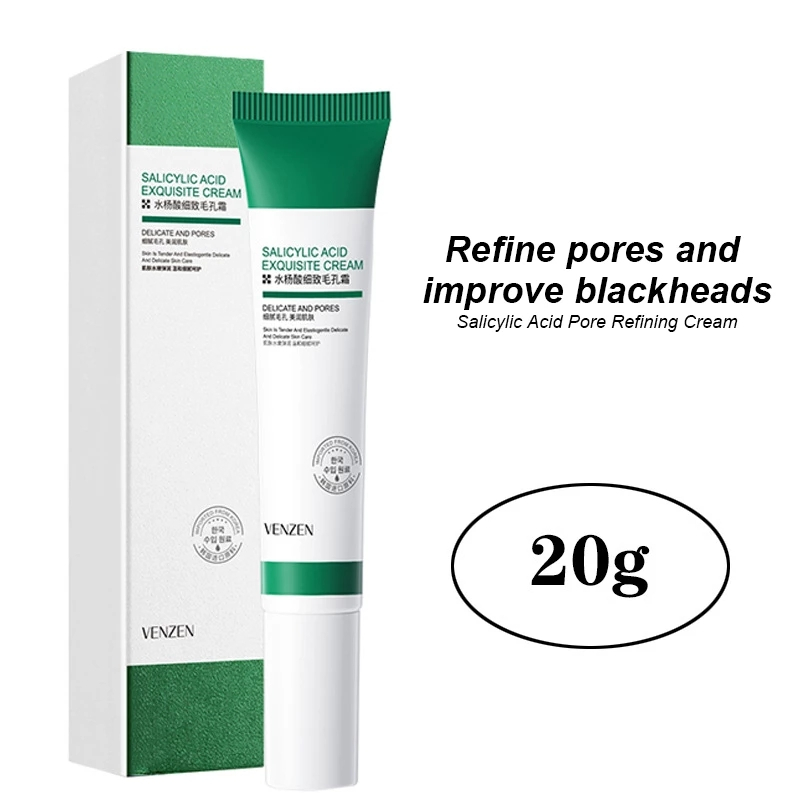 Kem Salicylic Acid 20Ml Se Khít Lỗ Chân Lông Cải Thiện Mụn Đầu Đen Chống Lão Hóa Kiềm Dầu