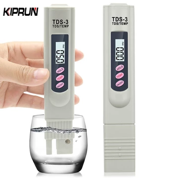 Bút thử nước kỹ thuật số KIPRUN TDS, Máy đo độ tinh khiết chất lượng nước đo TDS, Kiểm tra độ tinh khiết nước 0-9999 ppm